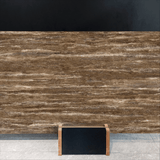 Travertino Texo Brown 80x160cm 09mm High Gloss