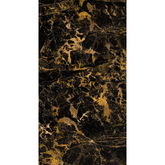 Black Gold 160x320cm 06mm – Book-Match Glossy Porcelain Tile