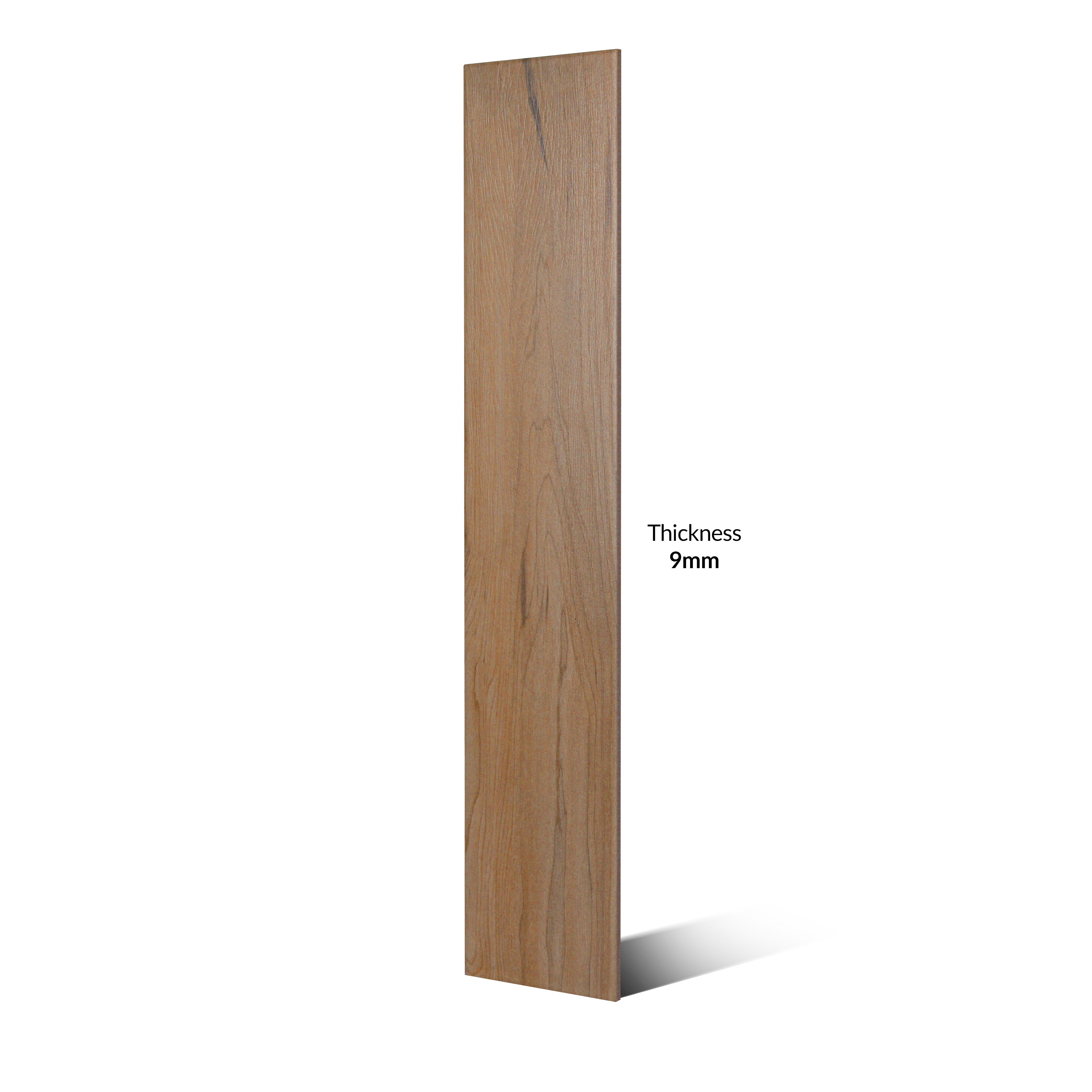 1821-K 15x80cm porcelain parquet tiles with a real wood look. 9mm thick, durable indoor floor tiles for living rooms, bedrooms & kitchens in UAE.