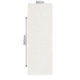 Atom White 80x240cm 15mm – matt
