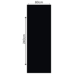Crystal Nano Black 80x240cm 15mm – Glossy