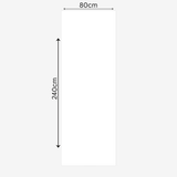 Crystal Nano White 80x240cm 15mm – Glossy