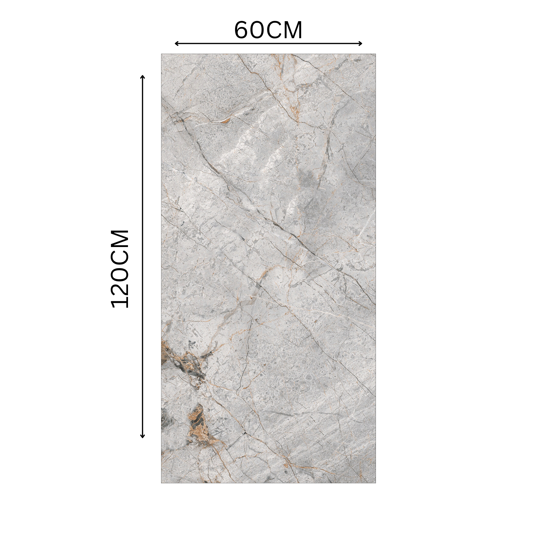 ALFREDO GREY is perfect for modern homes, offices, and commercial spaces where you want a stylish yet practical tile. The soft grey color with light glitter gives a cool, classy feel that matches many décor styles. Its large size means fewer grout lines, creating a smooth, clean look. Strong and easy to maintain, it’s a great choice for areas that need both beauty and long-lasting strength.