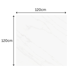 ARENA SHINE – 120x120cm glossy marble look porcelain tile. Sleek, durable, and ideal for premium wall and floor applications in modern interiors.