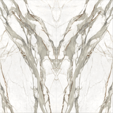 Hermitage 160x320cm 06mm – Book-Match Glossy Porcelain Tile