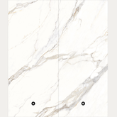 CALACATTA EXTRA 120x278cm 09mm – End-Match Glossy Porcelain Tile