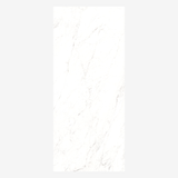 CARRARA NATURAL 120x278cm Carrara marble look tile with soft veins and a stunning glossy finish. A premium large format tile for luxurious interiors.