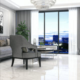 Cavallo 120x120cm glossy porcelain tile with sleek veining and modern appeal. Durable, stylish, and perfect for luxury interiors.