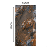 Cenefa Azul 60x120cm high-gloss porcelain tile with bold blue marble effect. Durable, stylish, and perfect for feature walls and elegant flooring.