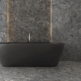 Chepoo Dark Grey 120x240cm carving matt porcelain tile with durable 09mm thickness. Dark grey textured matt finish for stylish walls and floors.