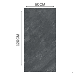 Classic Anthracite 60x120cm porcelain tile, 20mm thick with R11 slip-resistant rough matt finish. Bold stone look, ideal for outdoor and high-traffic areas.