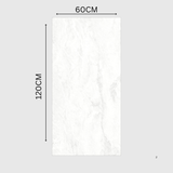 DOLOMIA BIANCO porcelain tile 60x120cm with carving, matt finish. Durable 9MM large format white tile with textured surface for floors and walls.