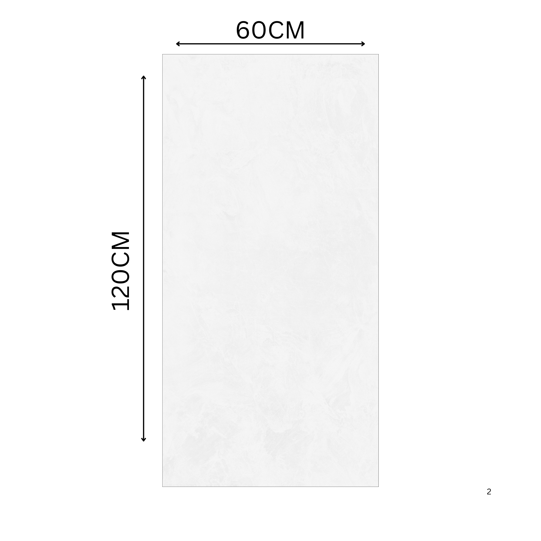 Discover LUXURY WHITE large format porcelain tile 600x1200mm with a matt finish and 9MM thickness. Durable, scratch-resistant, and ideal for sleek, low-glare flooring and wall surfaces.