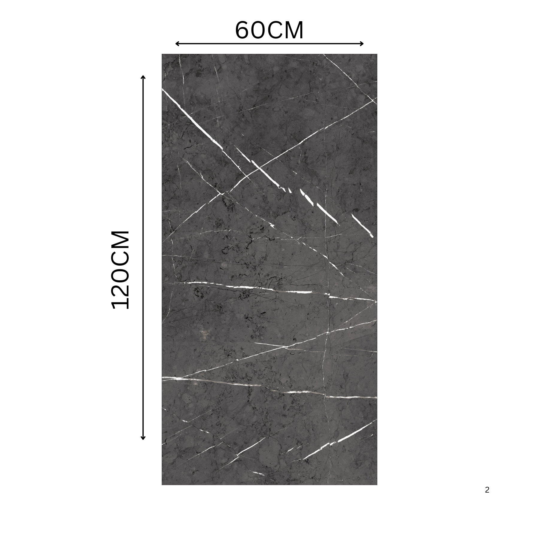 Discover PIETRA GREY large format porcelain tile 600x1200mm with a high glossy marble-look finish and 9MM thickness. Durable, scratch-resistant, and ideal for floors and walls in modern spaces. Perfect for stylish, easy-to-maintain interiors.