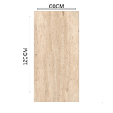 Discover TAVETTI BEIGE porcelain tile 600x1200mm with 9MM thickness and rocker carving texture. Durable large format tile perfect for seamless floors and walls with excellent wear resistance.