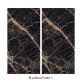 Discover the ESTRADA NERO high glossy large format porcelain tile, 60x120cm with a sleek black marble-look finish. Durable 9MM porcelain tile ideal for stylish floors and walls, offering easy installation and lasting elegance.