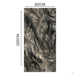 Discover the FLORENCE BLACK high glossy large format porcelain tile, 60x120cm with a sleek black marble-look finish. Durable 9MM porcelain tile perfect for stylish floors and walls, offering easy installation and long-lasting elegance.