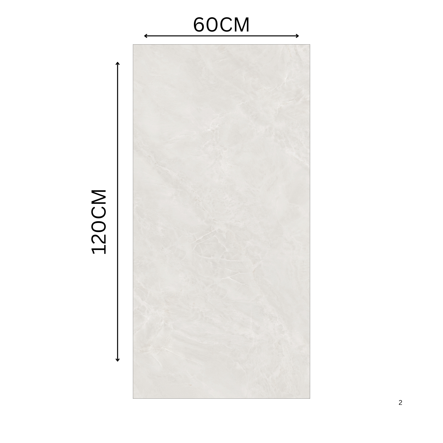 Discover the ROYAL BEIGE large format porcelain tile, 60x120cm with a glossy beige marble-look finish. Durable 9MM porcelain tile perfect for floors and walls, combining elegance, durability, and easy installation.