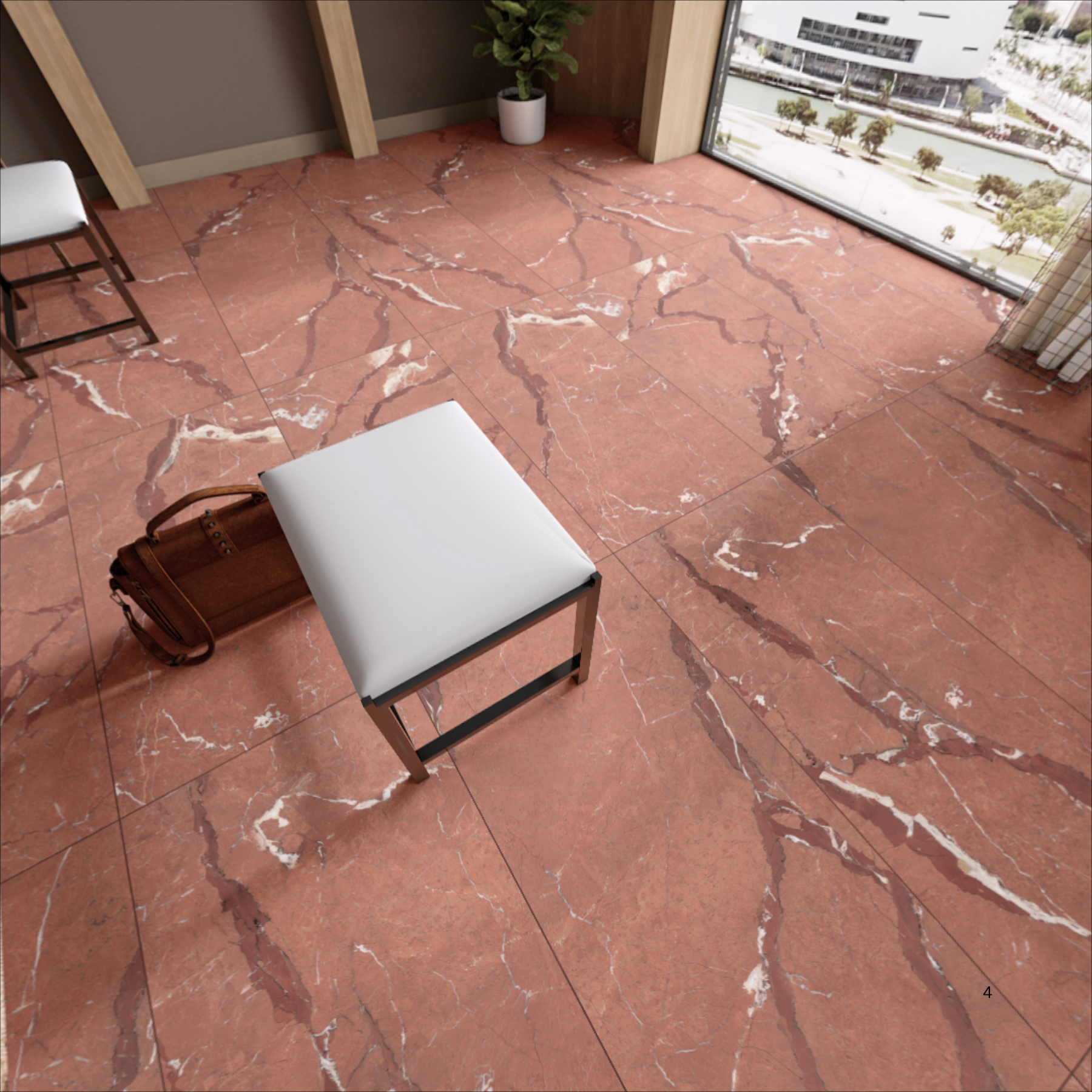 Edina Brick 60x120cm porcelain tile with antiglare matt finish. Durable, stylish, and perfect for feature walls, floors, and modern interiors.