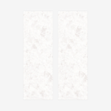 Elevate your interiors with stone look tiles in white, featuring detailed carving accents and a refined matt finish. Ideal for large format tiles.