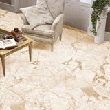 Explore ALFREDO BEIGE porcelain tile 600x1200mm with 9MM thickness and glitter on matt finish. Durable large format tile ideal for elegant, shimmer-enhanced floors and walls.