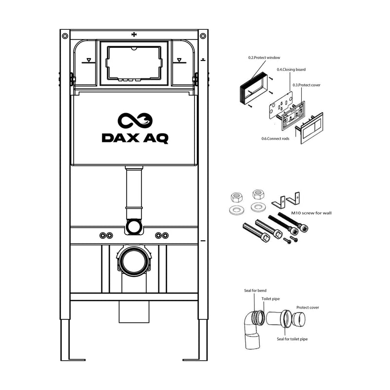 FLOW-IQ concealed cistern with German-engineered frame, fast installation, retrofit-friendly design, and proven water-saving performance for modern bathrooms.