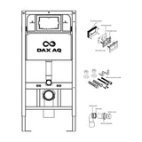 FLOW-IQ concealed cistern with German-engineered frame, fast installation, retrofit-friendly design, and proven water-saving performance for modern bathrooms.