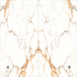 GOLDEN STATUARIO (BOOK MATCH)