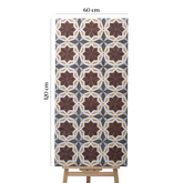 Grescon Brown 60x120cm porcelain tile with craftech matt finish. Durable, slip-resistant, and elegant for walls and flooring in modern interiors.