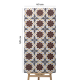 Grescon Brown 60x120cm porcelain tile with craftech matt finish. Durable, slip-resistant, and elegant for walls and flooring in modern interiors.