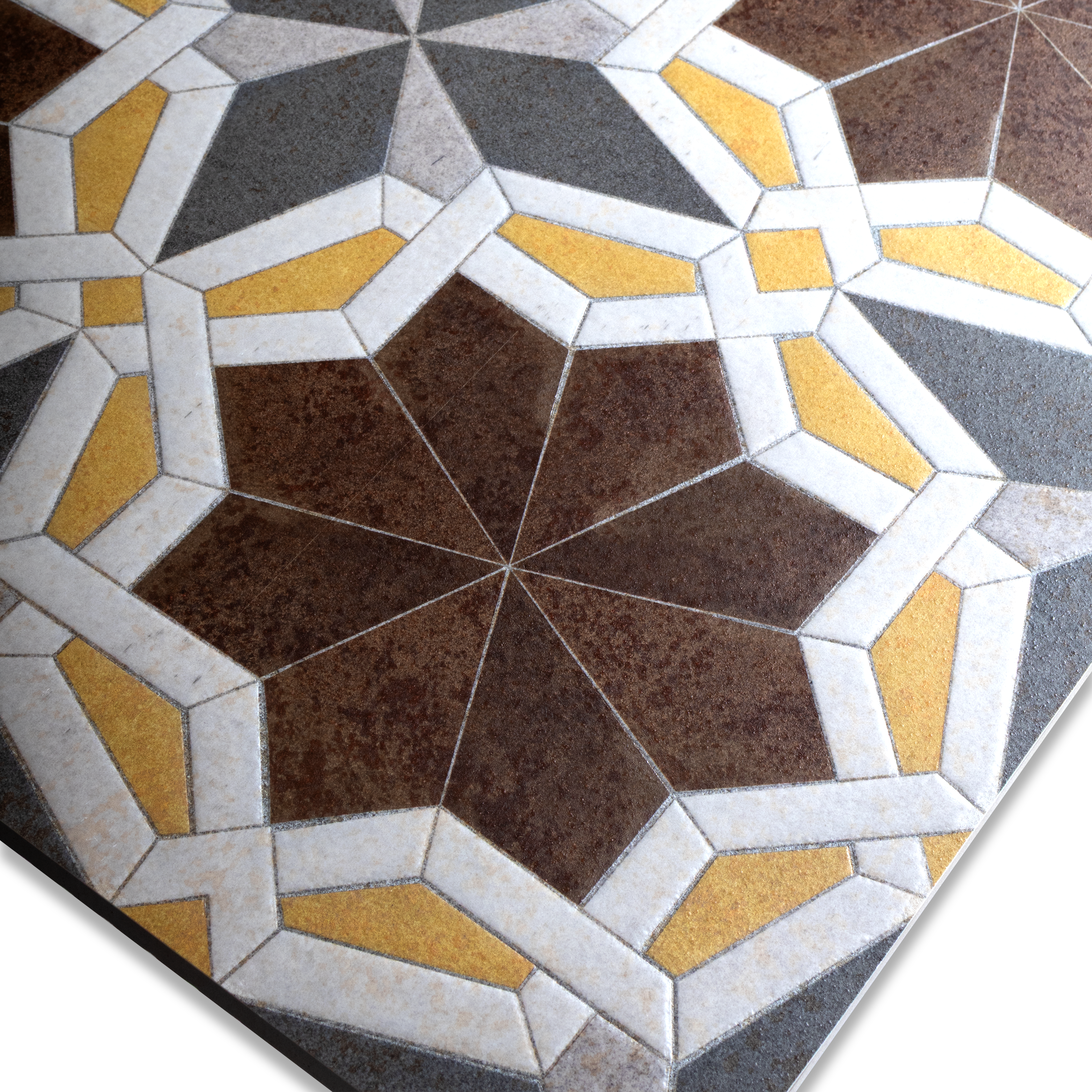 Grescon Brown 60x120cm porcelain tile with craftech matt finish. Durable, slip-resistant, and elegant for walls and flooring in modern interiors.