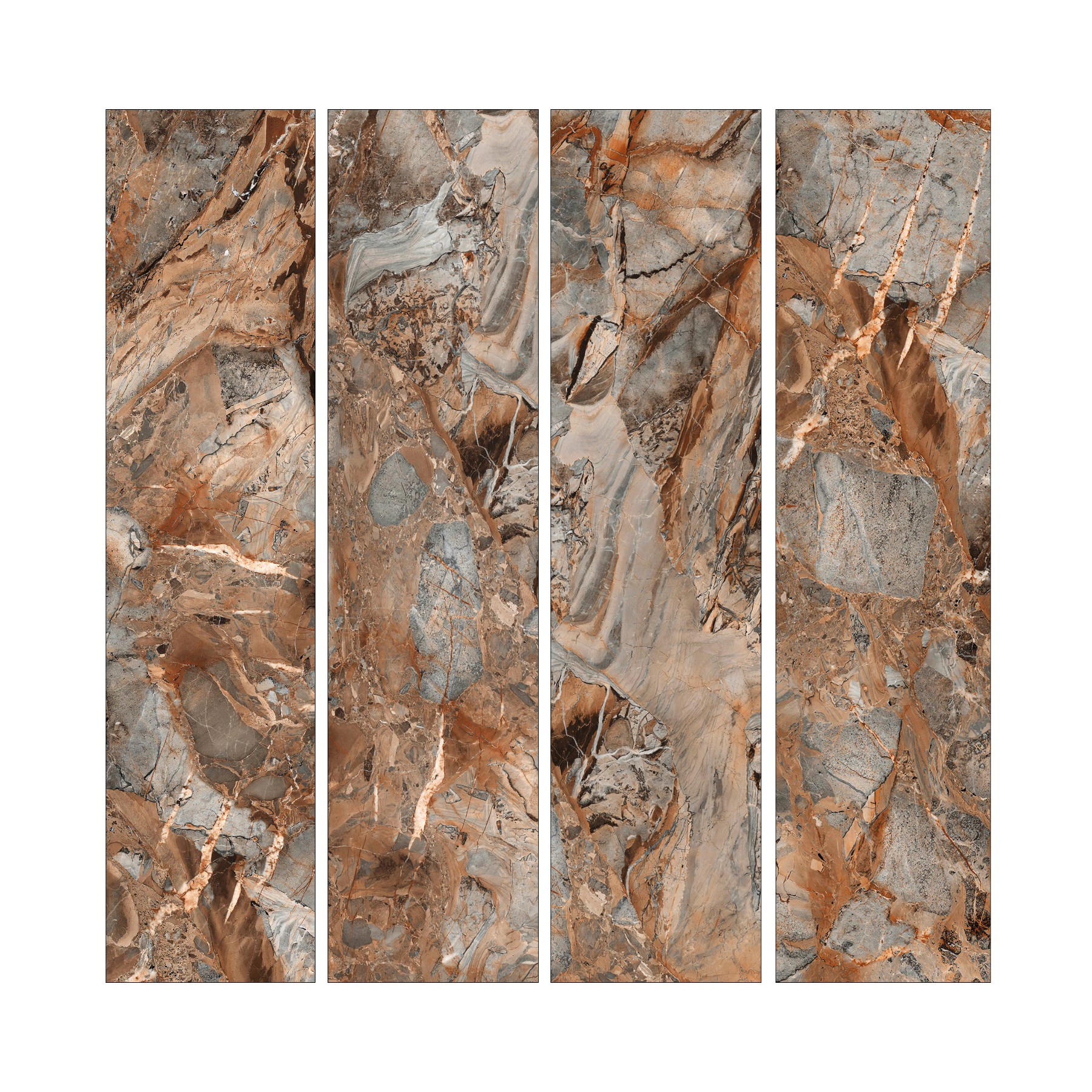 HARVEST CHOCO Porcelain Tile 600x1200mm – 9MM Thick with Glitter on Matt Finish