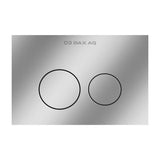 High-gloss chrome polished flush plate durable build, smooth dual-flush function & luxurious modern design ideal for premium homes, hotels & designer bathrooms.