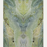 IRISH GREEN 120x278cm 09mm – Book-Match Glossy Porcelain Tile