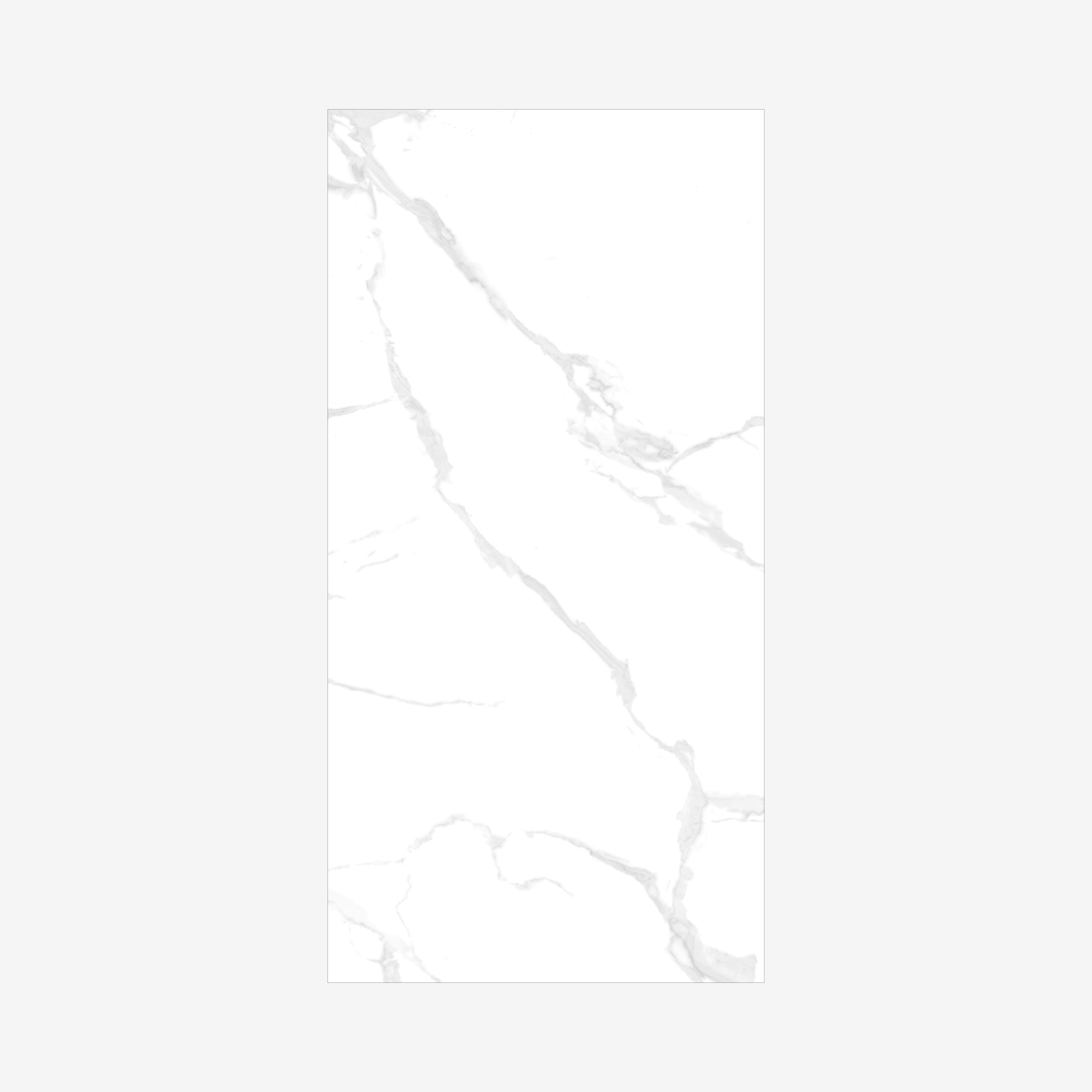 Lexus White Dark 120x240cm end-match glossy tile. Striking marble-inspired porcelain with seamless design, ideal for modern luxury interiors.