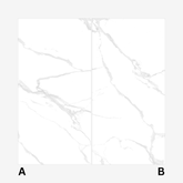 Lexus White Dark 120x240cm end-match glossy tile. Striking marble-inspired porcelain with seamless design, ideal for modern luxury interiors.