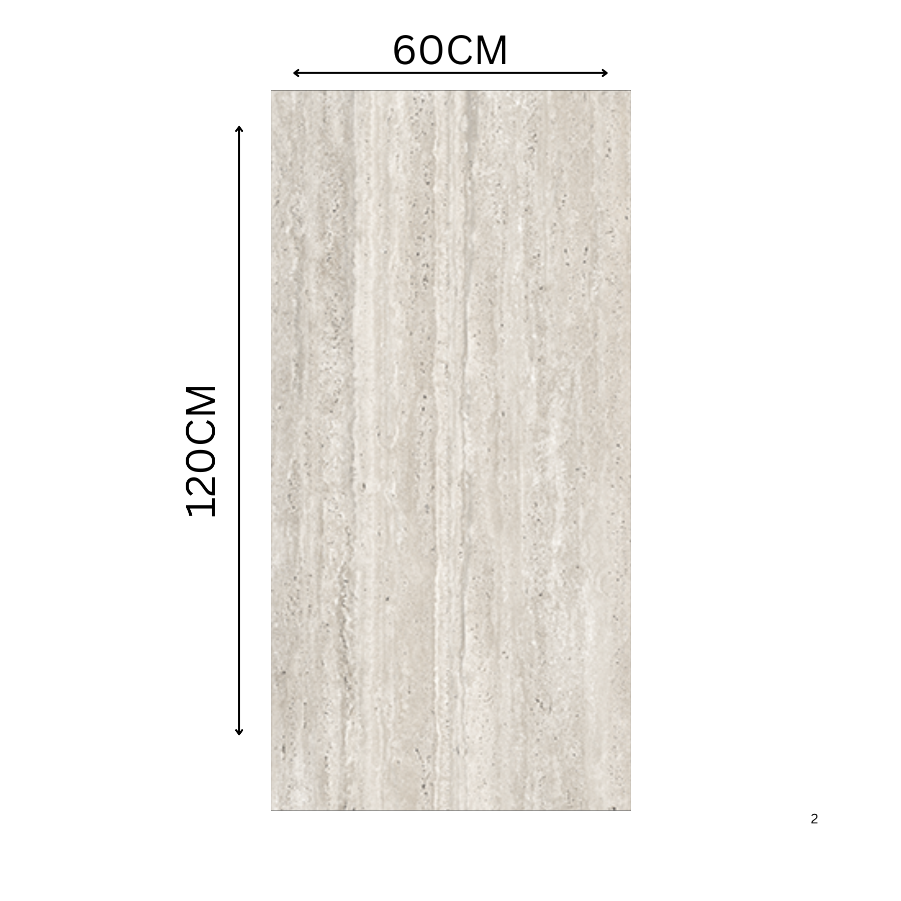 Lime Travertine 60x120cm porcelain tile with Craftech matt finish. Durable, stylish, and ideal for floors, walls, and modern residential or commercial interiors.