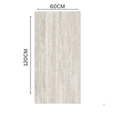 Lime Travertine 60x120cm porcelain tile with Craftech matt finish. Durable, stylish, and ideal for floors, walls, and modern residential or commercial interiors.