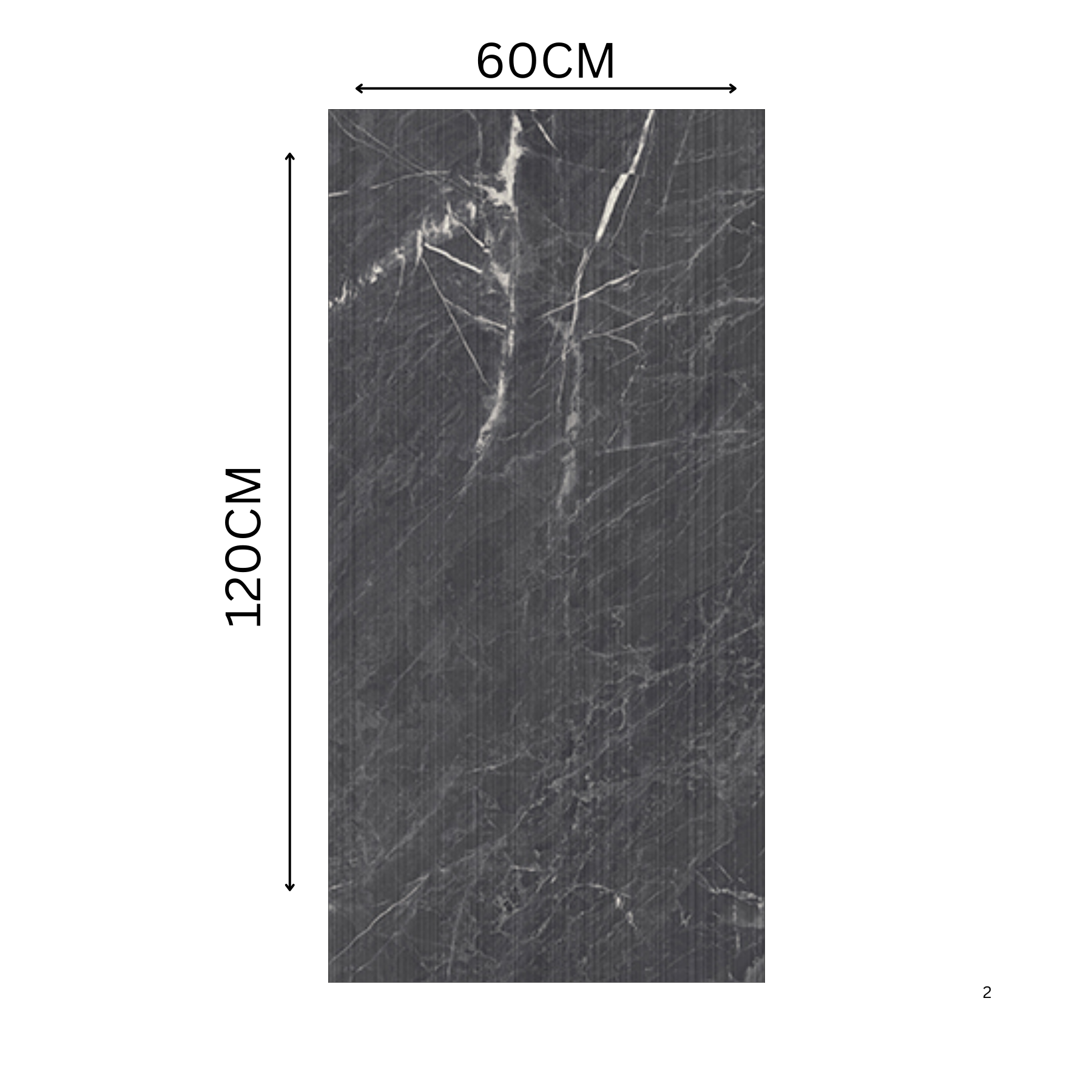 Louvers Scultoria Scott 60x120cm porcelain tile with antiglare matt finish. Strong, stylish, and ideal for modern walls and luxury interiors.