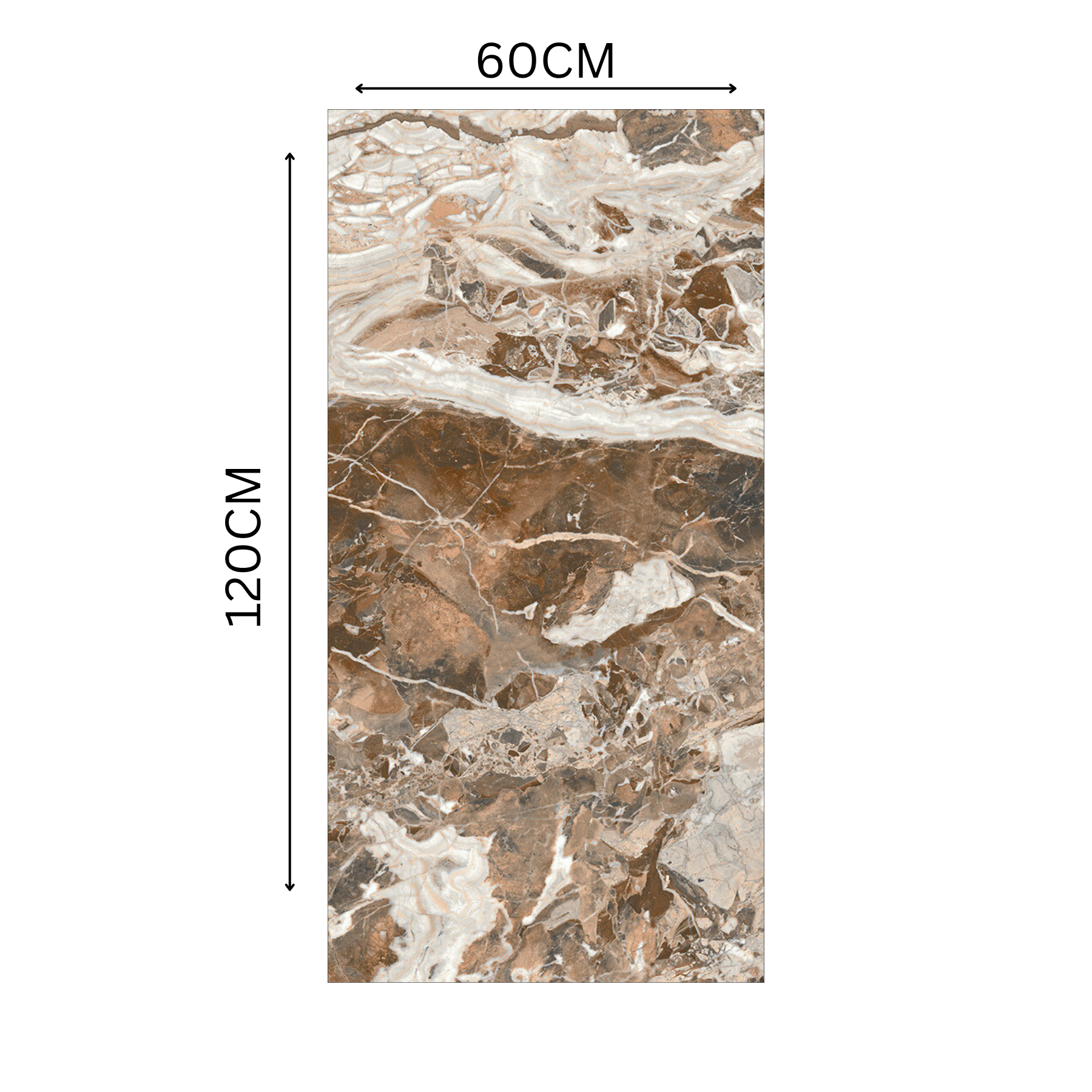 MODELOS Porcelain Tile 600x1200mm – 9MM Thick with Glitter on Matt Finish