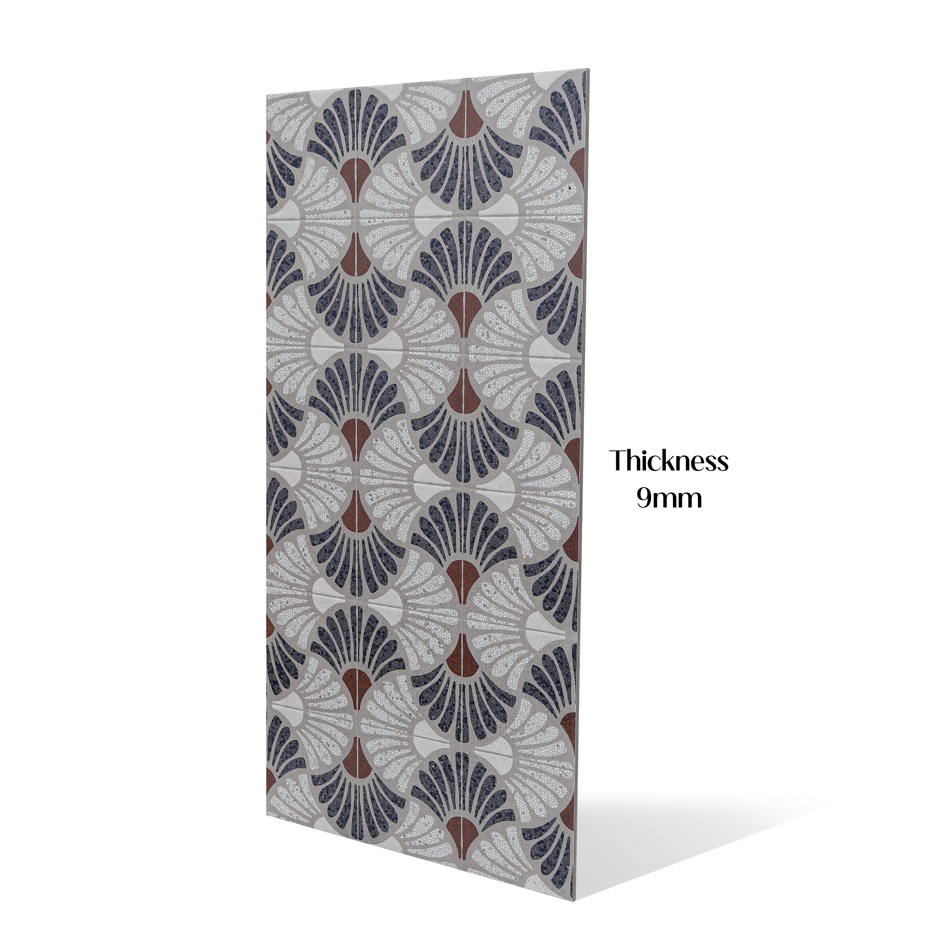 Mosaican Grey 60x120cm porcelain tile with craftech matt finish. Durable, stylish, and slip-resistant for modern walls and flooring.