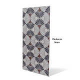 Mosaican Grey 60x120cm porcelain tile with craftech matt finish. Durable, stylish, and slip-resistant for modern walls and flooring.