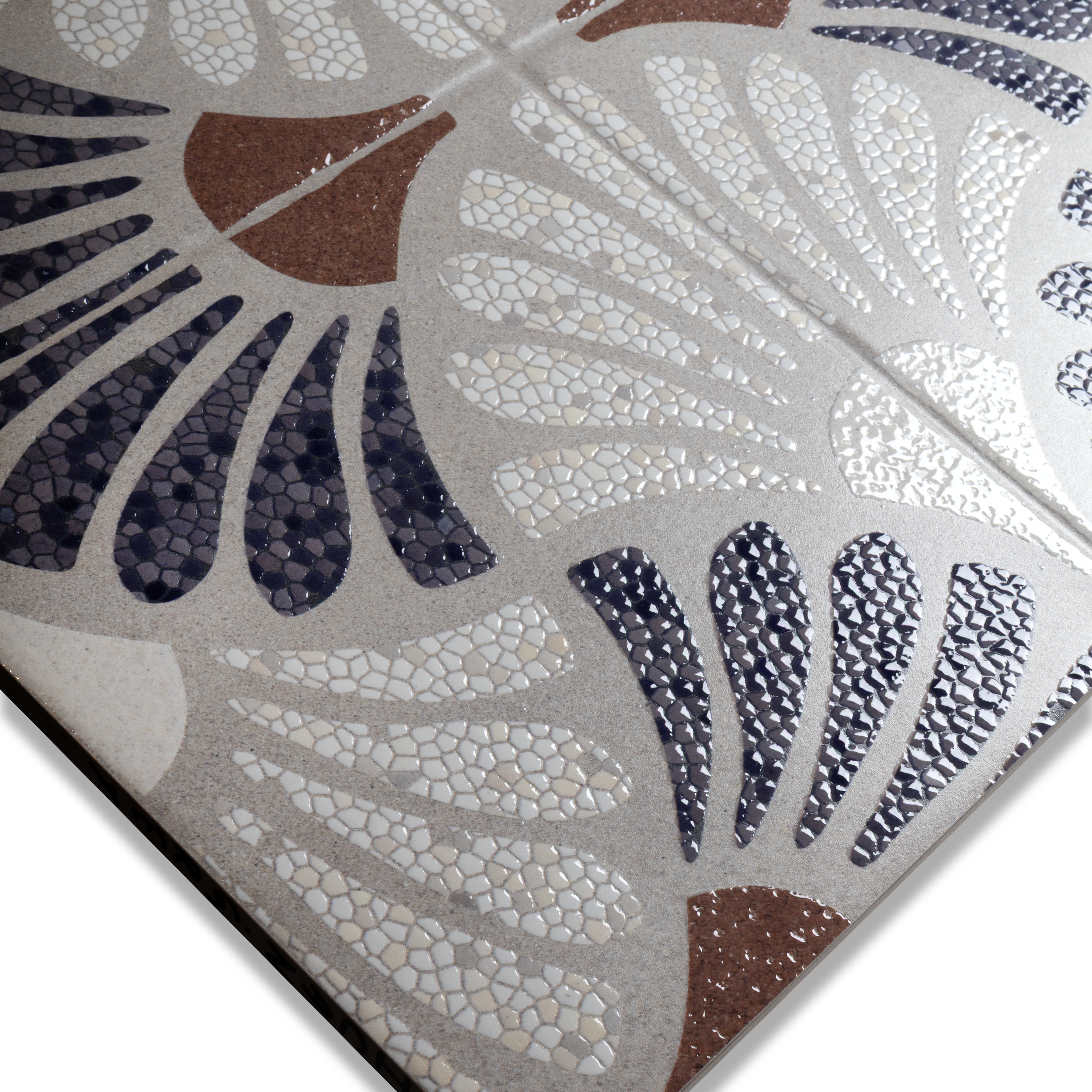 Mosaican Grey 60x120cm porcelain tile with craftech matt finish. Durable, stylish, and slip-resistant for modern walls and flooring.