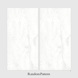 ONIDO BIANCO porcelain tile 60x120cm with carving, matt finish. Durable 9MM large large-format white tile with textured surface for floors and walls.