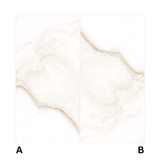 Onice Beige 120x240cm glossy tile with soft beige onyx design. Ideal for luxury bathrooms, living spaces, and modern feature walls.