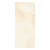 Onyx Rose Gold glossy porcelain tile 120x280cm. Elegant rose-gold tones with onyx design, 09mm thick, perfect for luxury walls and interiors.