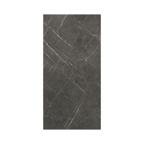 Pietra Grey 120x240cm glossy tile with subtle veining and sleek finish. A timeless stone-inspired design for luxury modern interiors.