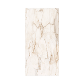 Platina Gold 120x240cm glossy tile with radiant golden tones and seamless finish. A luxurious design choice for modern and elegant interiors.