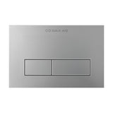 Premium Twinbar Silver Matt switch plate featuring a sleek matt finish, durable, scratch resistance-modern design Ideal for stylish modular switch installations
