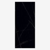 ROYAL MARQUINA 120x278cm black marble look tile with elegant veining and a luxurious glossy finish. A premium large format tile for sophisticated interiors.